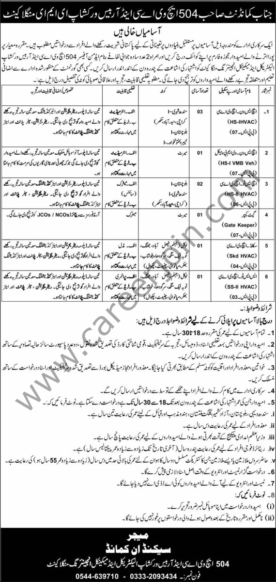 504 HVAC & R Base Workshop Jobs January 2026 4 504 HVAC R Base Workshop Jobs 25 January 2026 Express 570x1200 1