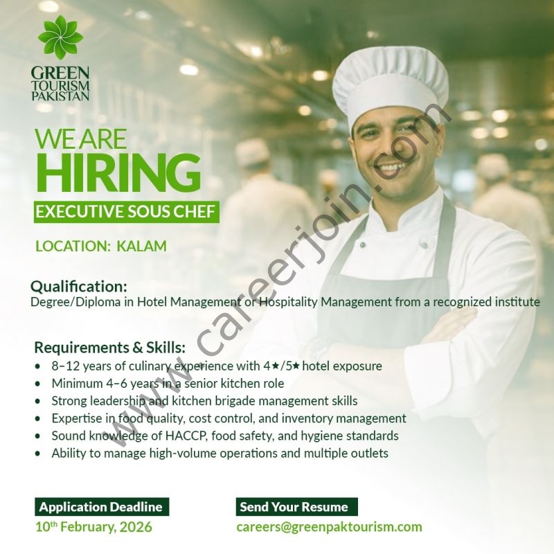 Green Tourism Pakistan Jobs February 2026 5 Green Tourism 1