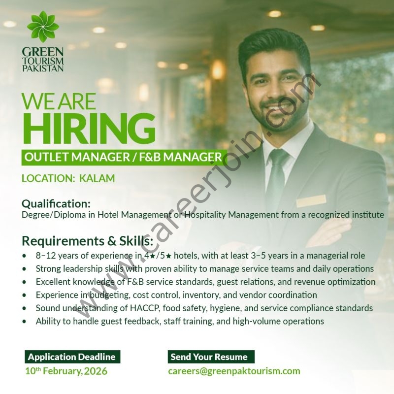 Green Tourism Pakistan Jobs February 2026 4 Green Tourism