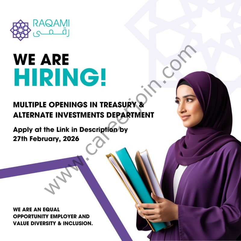 Raqami Islamic Digital Bank Jobs February 2026 4 Raqami Bank