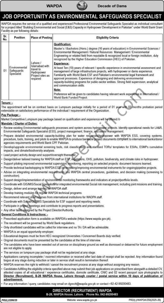WAPDA Jobs 13 February 2026 Express 651x1200 1