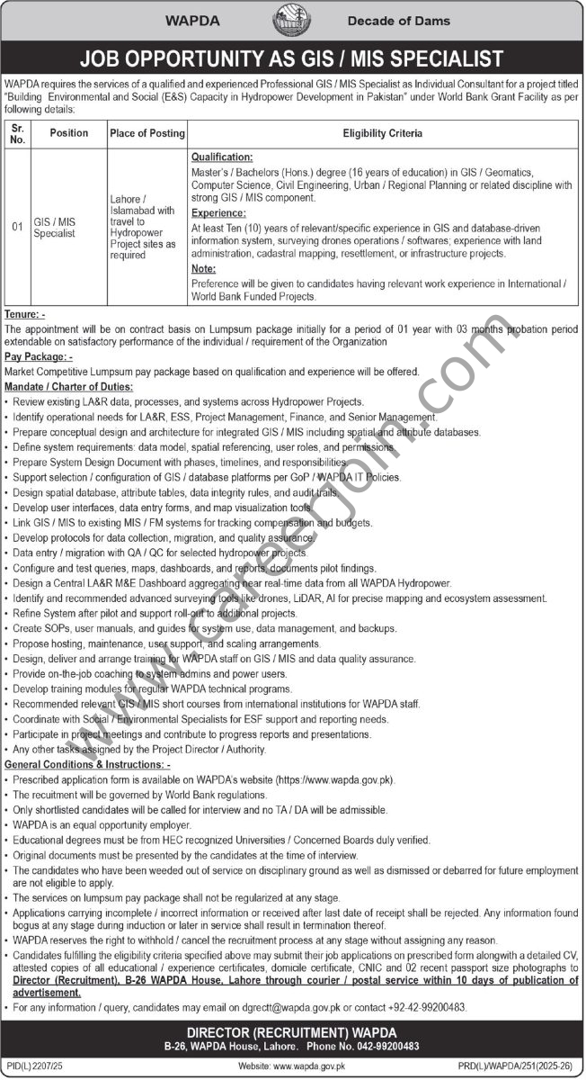 WAPDA Jobs 13 February 2026 Express Tribune 652x1200 1
